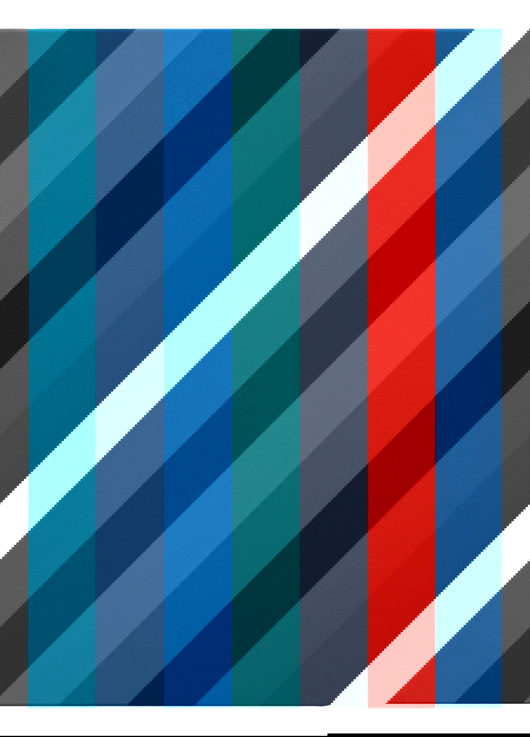 Daniele Bacci, Caminar (2018-2024; acrílico sobre lienzo, 50 x 35 cm)