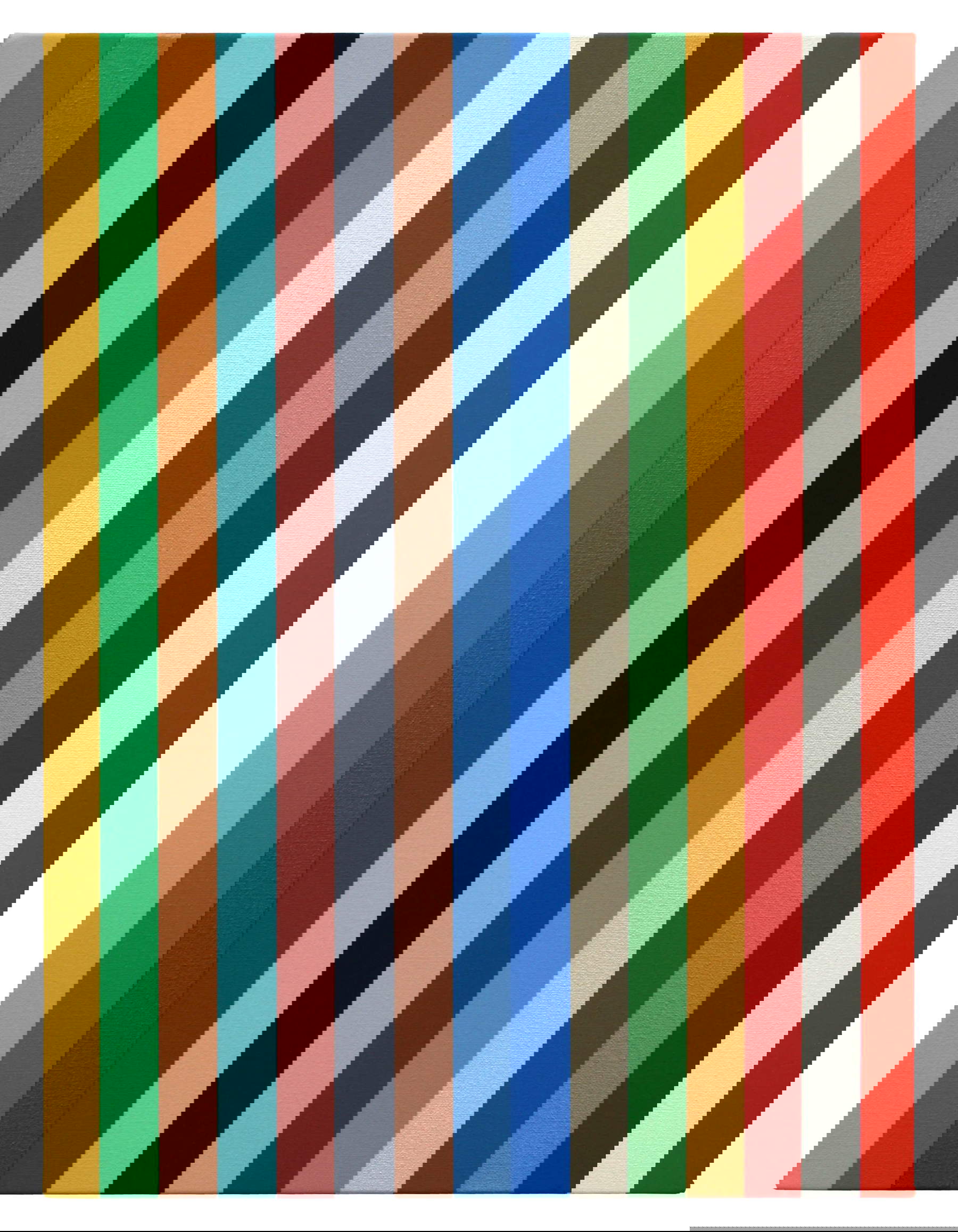 Daniele Bacci, Pepperepp&eacute; (2018; acrílico sobre lienzo, 40 x 30 cm)