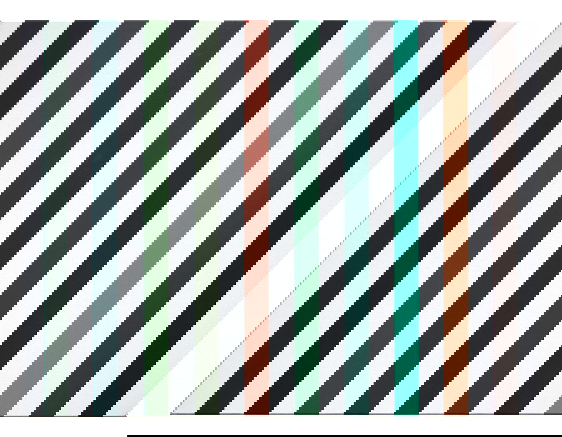 Daniele Bacci, Estoy cansado de gritar sin voz (2016-2024; acrílico sobre lienzo, 80 x 105 cm)