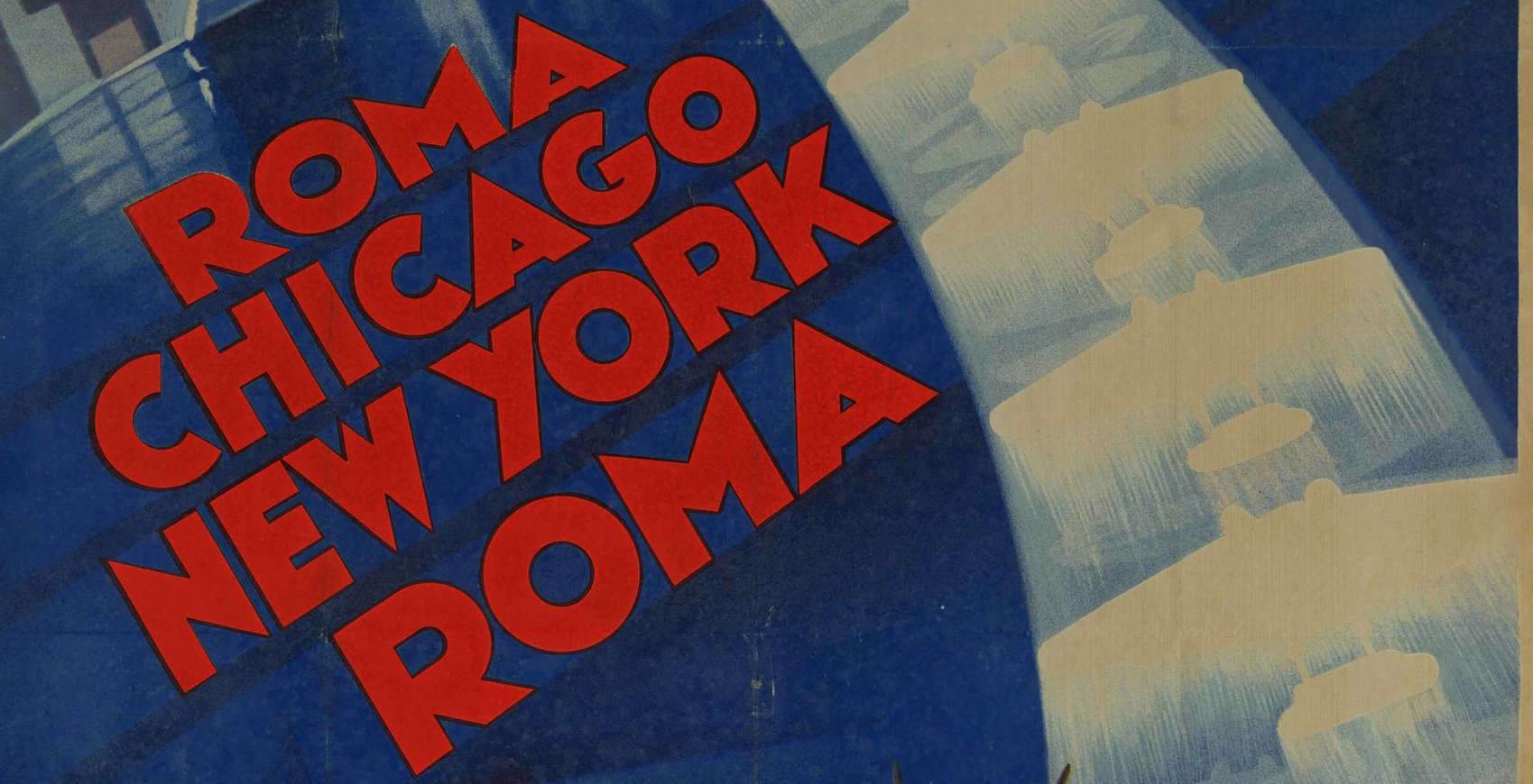 Futurisme de papier : exposition d'affiches publicitaires des années 1930 à Trévise
