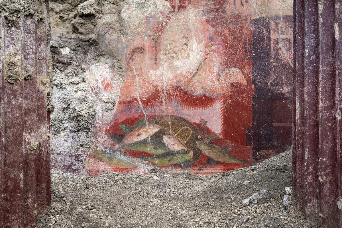 New frescoes discovered in Pompeii New frescoes discovered in Pompeii