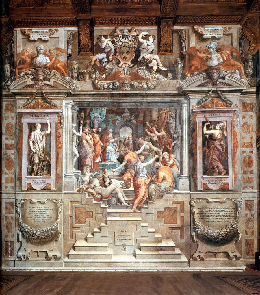 Realt&agrave;: Gli affreschi di Giorgio Vasari nella Sala dei Cento Giorni del Palazzo della Cancelleria