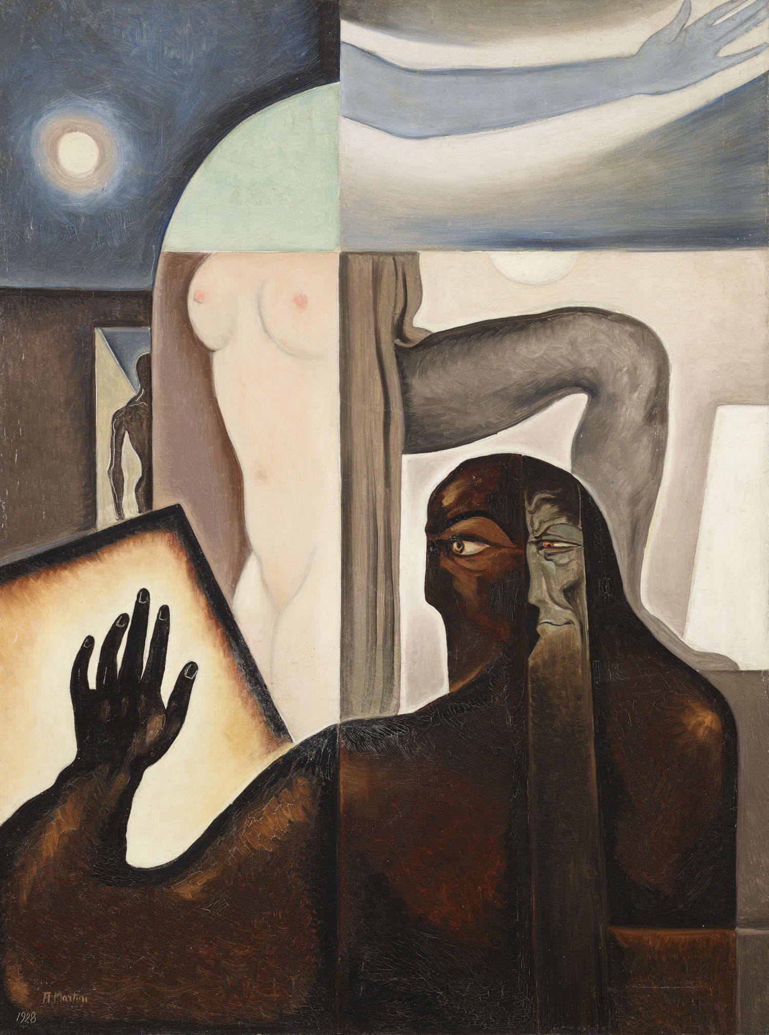 Alberto Martini, El hombre que crea (1928; óleo sobre lienzo, 103 x 78 cm; Rovereto, Museo di Arte Moderna e Contemporanea di Trento e Rovereto) ©Archivio Fotografico e Mediateca Martini Alberto Martini, El hombre que crea (1928; óleo sobre lienzo, 103 x 78 cm; Rovereto, Museo di Arte Moderna e Contemporanea di Trento e Rovereto) ©Archivio Fotografico e Mediateca Martini