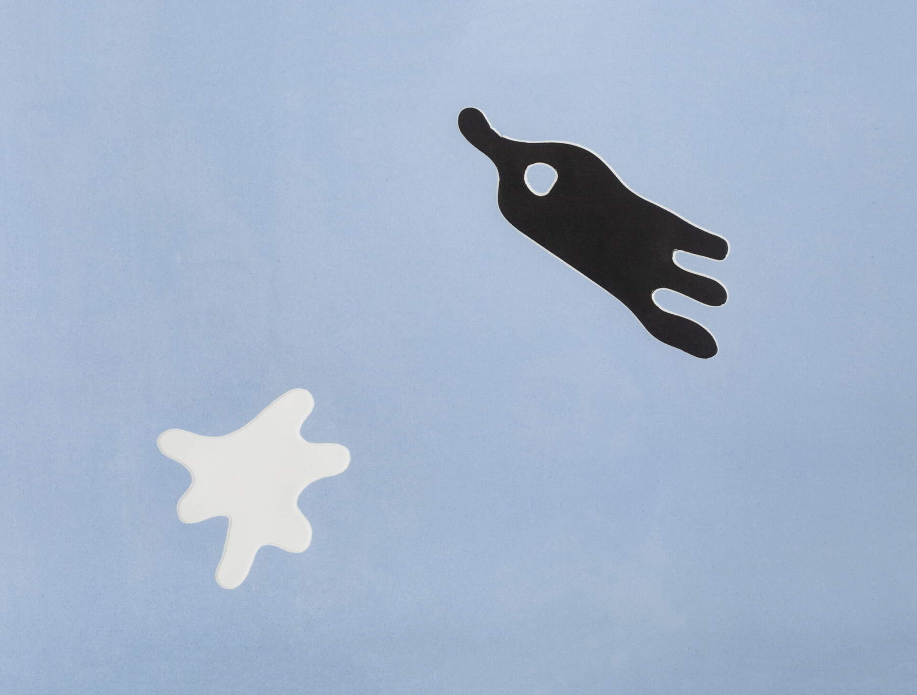Alice Ronchi, Flying arp (2023; aquatint, 60.5 x 71 cm). Photo: Tommaso Tanini