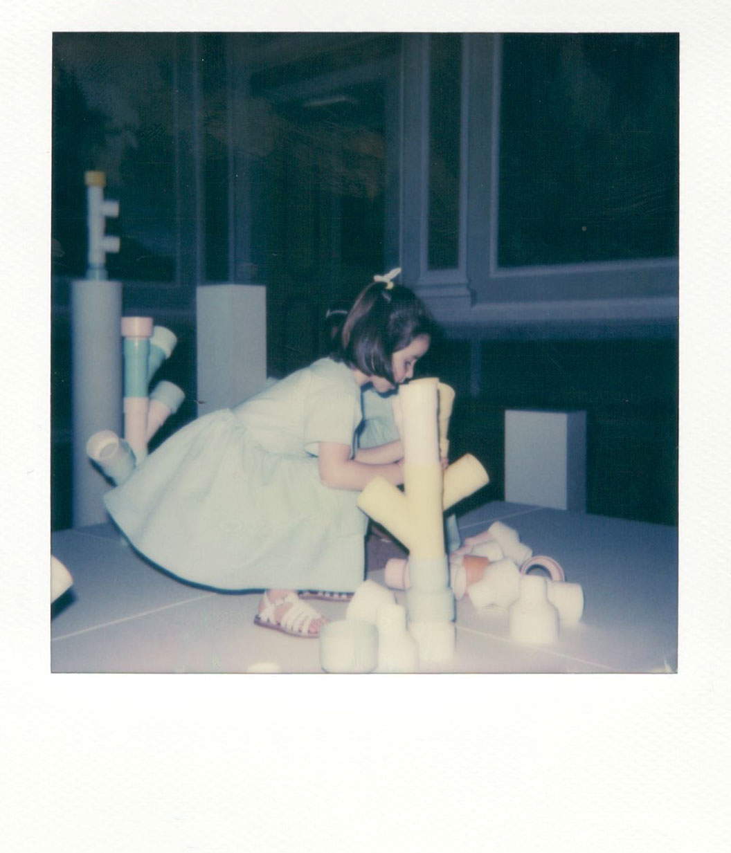 Alice Ronchi, Indoor Flora Play Platform (2017; polaroid)