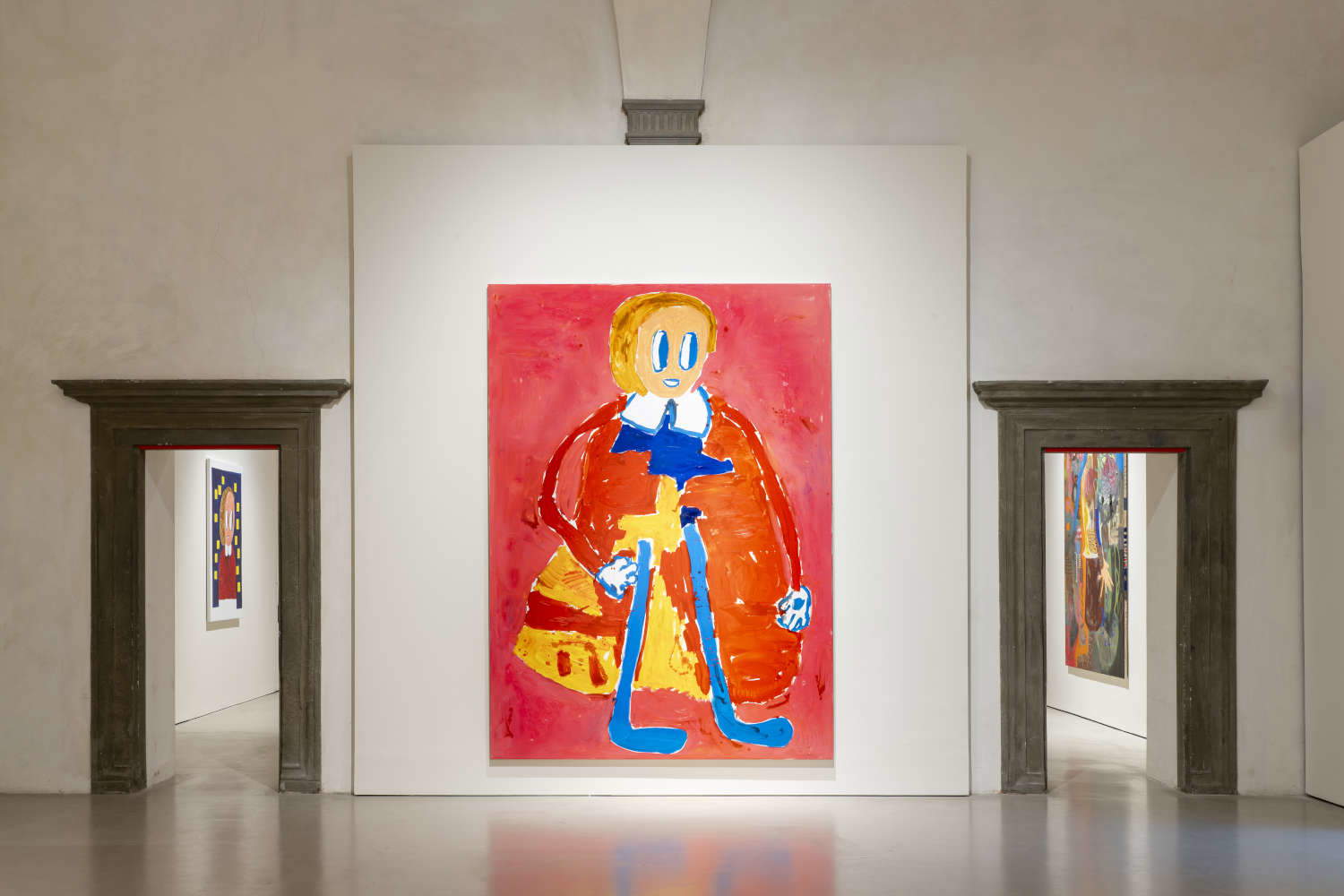 Florenz, die große Ausstellung von André Butzer im Museo Novecento, die den Werdegang des Künstlers nachzeichnet