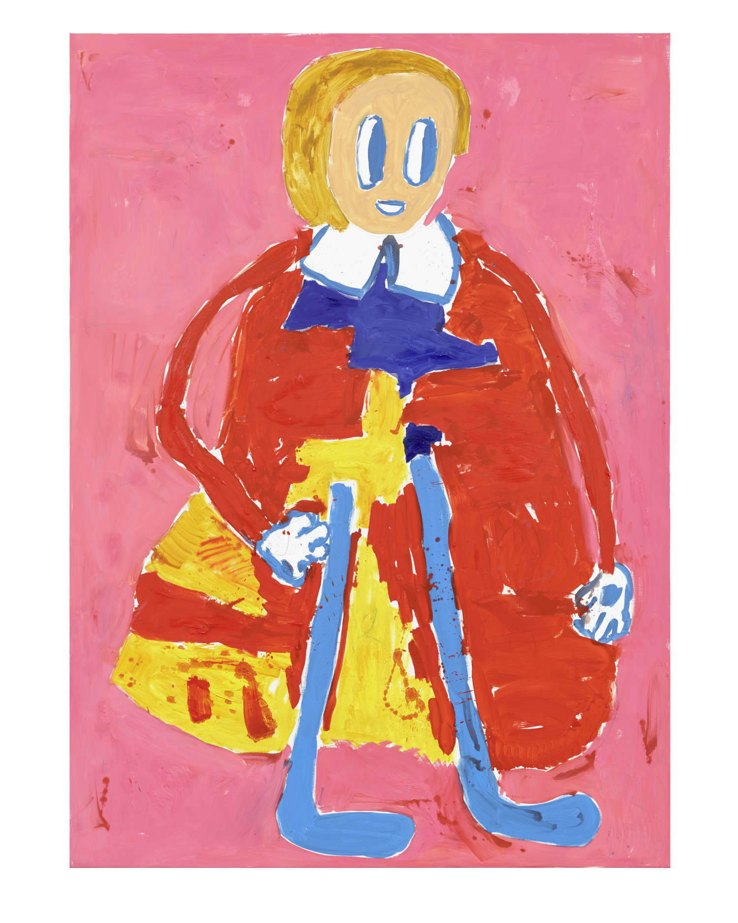 André Butzer, Ohne Titel / Untitled / Sin título (2018; óleo sobre lienzo, 250 x 180 cm; Múnich, Colección Kopp). Foto: def image André Butzer, Ohne Titel / Untitled / Sin título (2018; óleo sobre lienzo, 250 x 180 cm; Múnich, Colección Kopp). Foto: def image