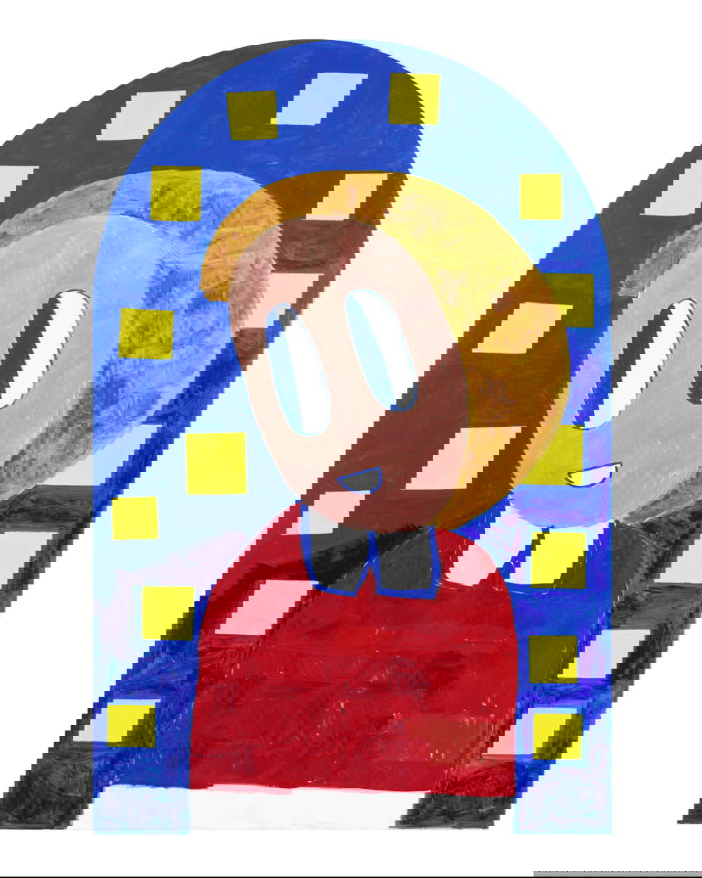 André Butzer, Ohne Titel (Sternenmadonna) / Sin título (Madonna de las estrellas) / Sin título (Madonna de las estrellas) (2023; acrílico sobre lienzo). Cortesía de Galerie Max Hetzler, Berlín | París | Londres; Gió Marconi, Milán. Foto: def image André Butzer, Ohne Titel (Sternenmadonna) / Sin título (Madonna de las estrellas) / Sin título (Madonna de las estrellas) (2023; acrílico sobre lienzo). Cortesía de Galerie Max Hetzler, Berlín | París | Londres; Gió Marconi, Milán. Foto: def image