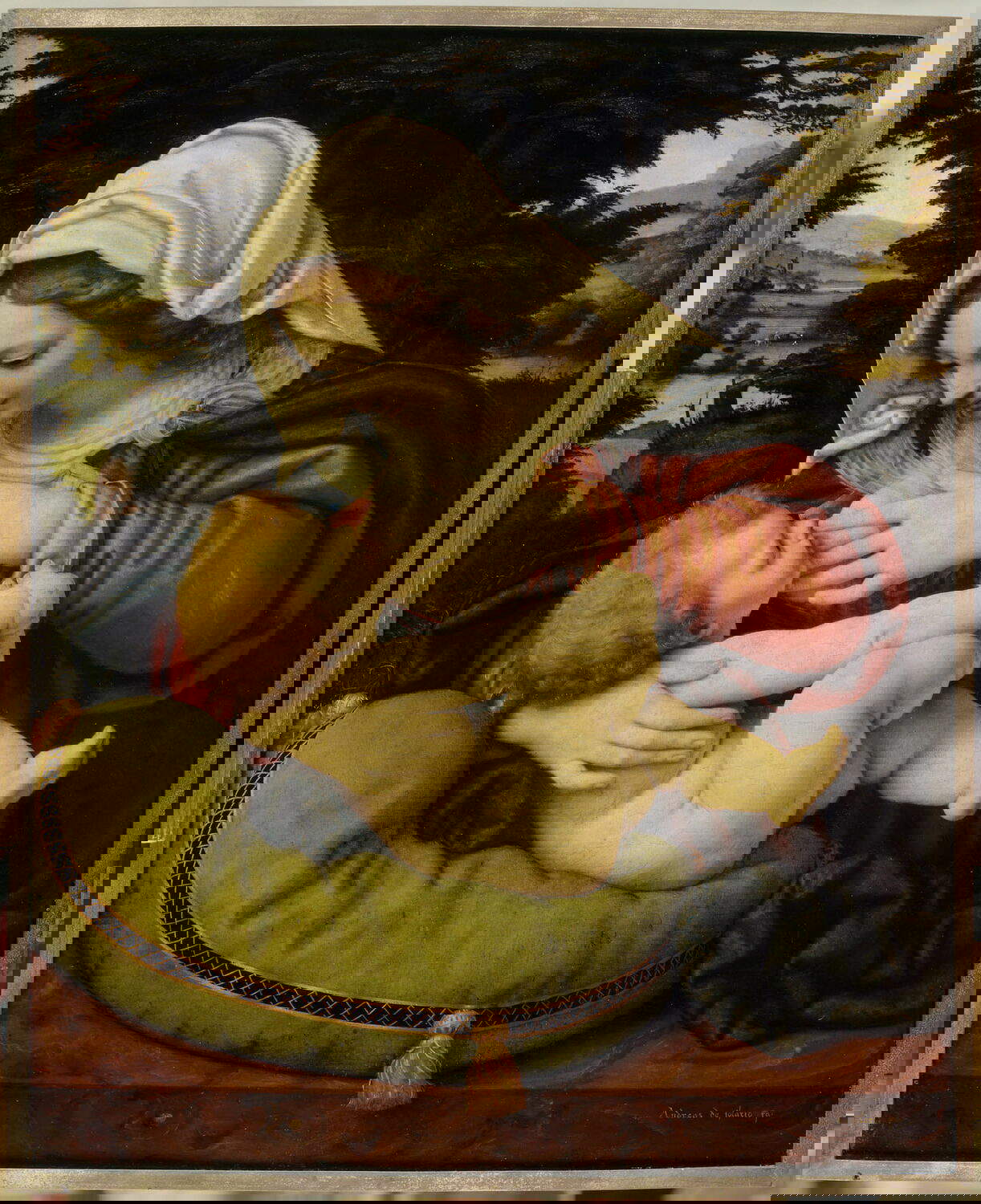L'opera prima del restauro L'opera prima del restauro