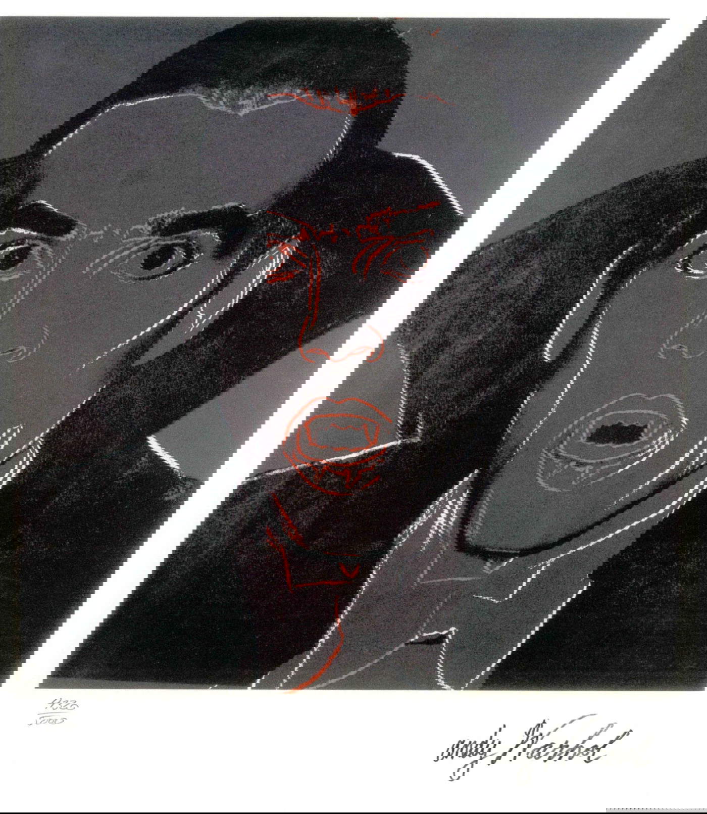 Andy Warhol, Dracula (1981; litografia a colori; Crema, collezione privata)