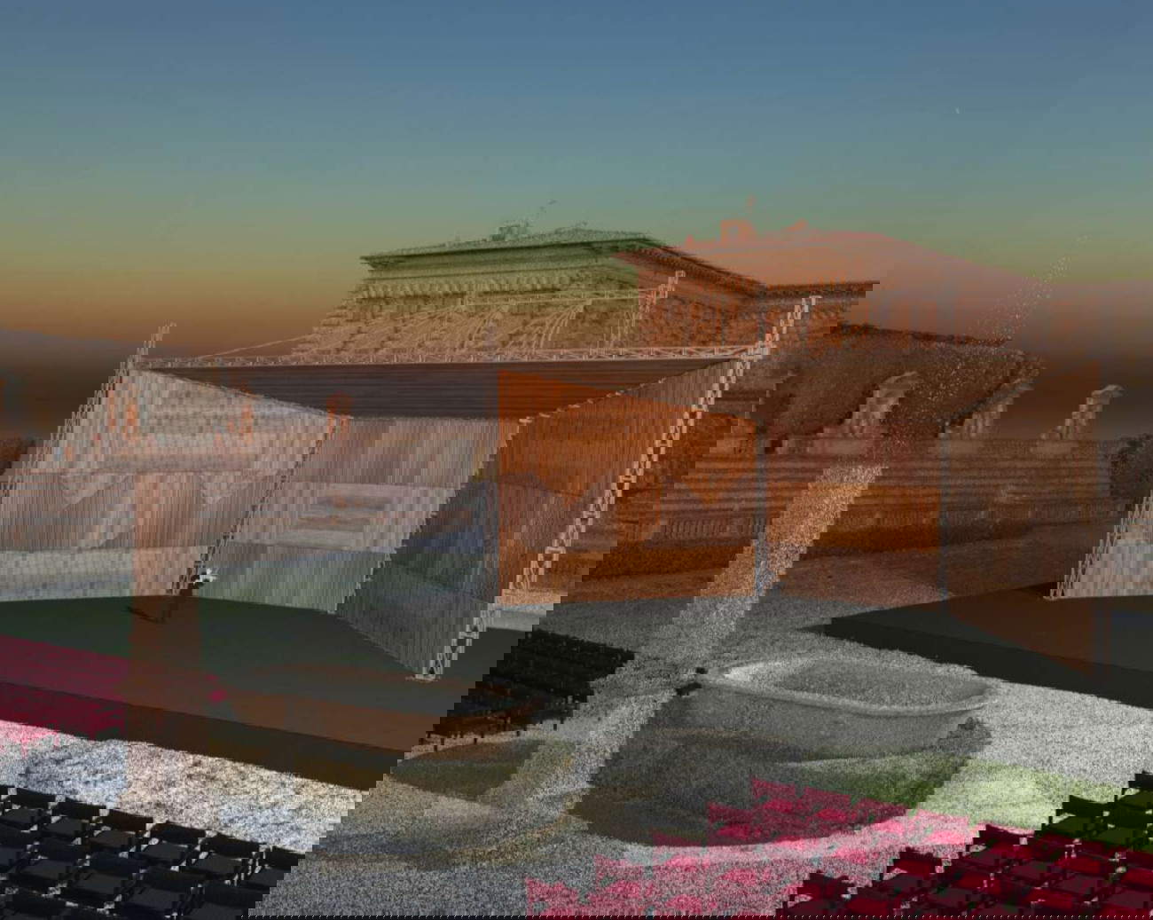 Anfiteatro del Giardino rendering