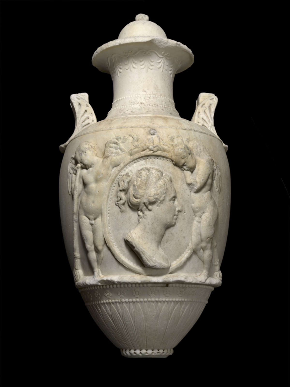Antonio Canova, Aschenputtelvase der Gräfin Ludovica Callenberg Antonio Canova, Aschenputtelvase der Gräfin Ludovica Callenberg