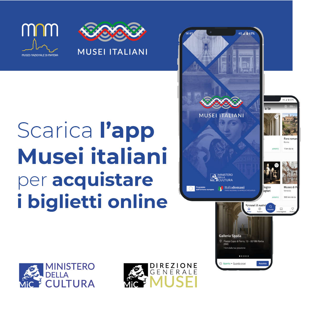L'app musei italiani