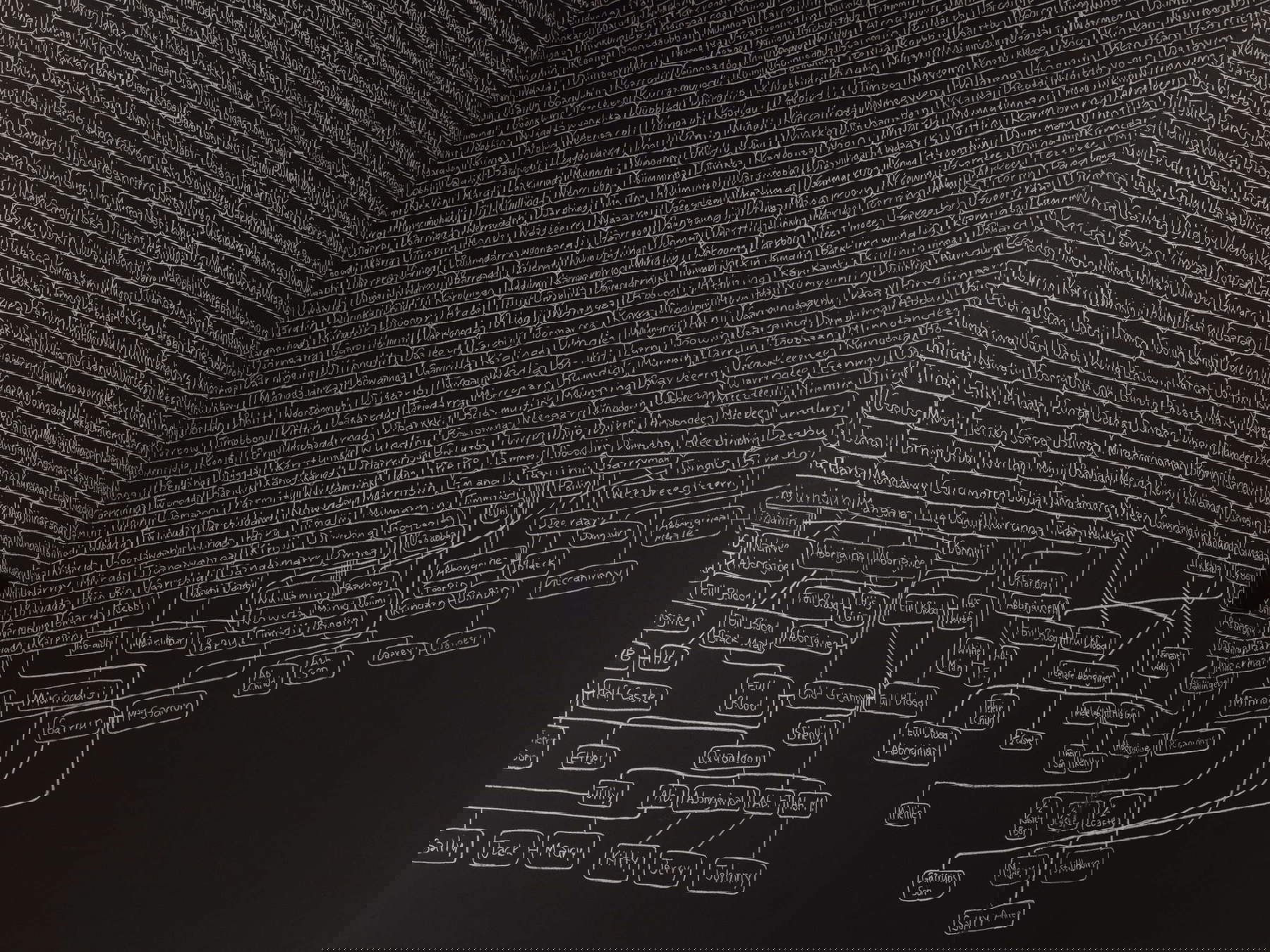 Archie Moore, Kith and kin (2024). Foto: Matteo De Mayda