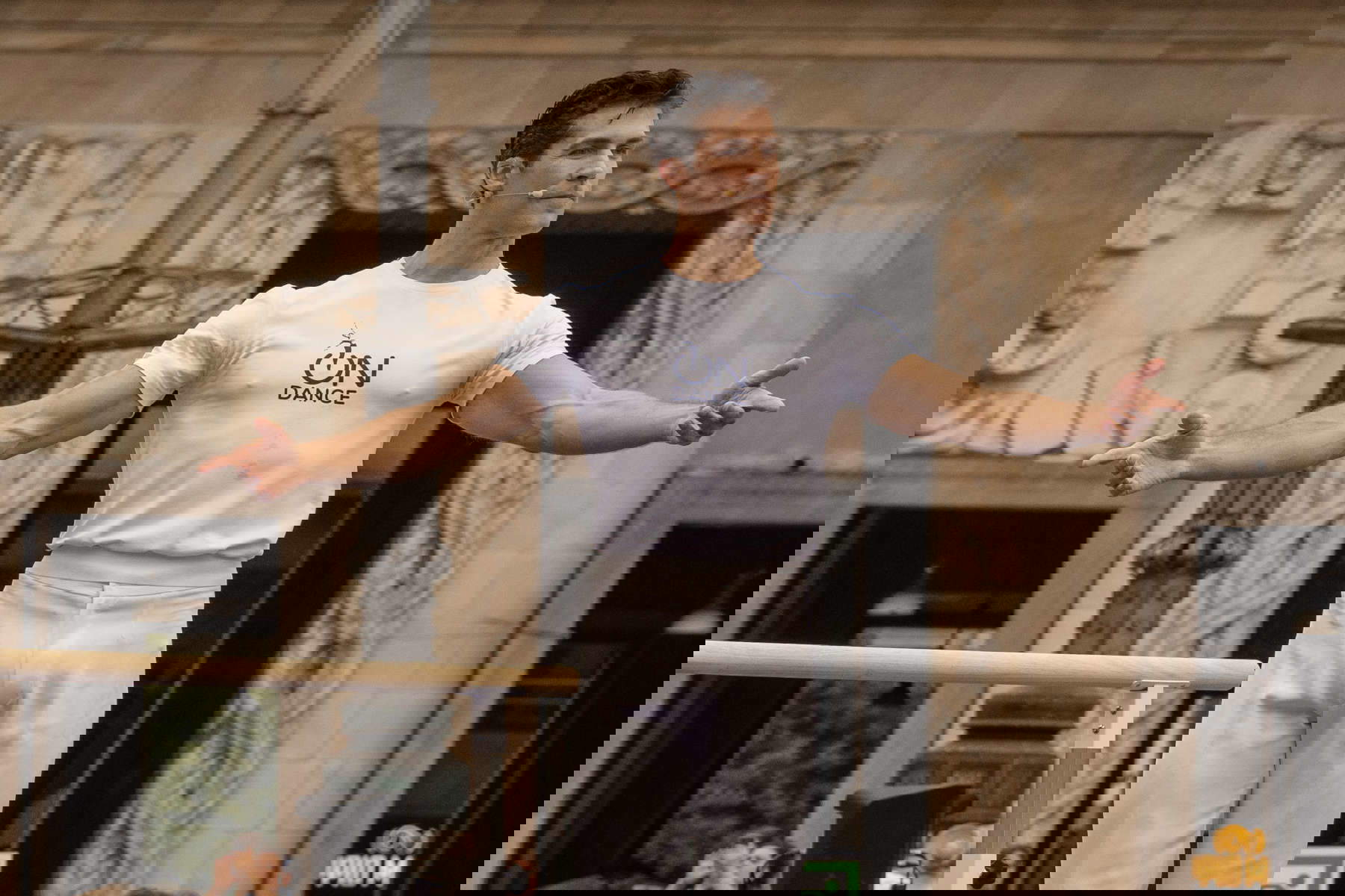 Il Ballo in Bianco di Roberto Bolle in piazza Duomo a Milano. Foto: Andre Uspenski