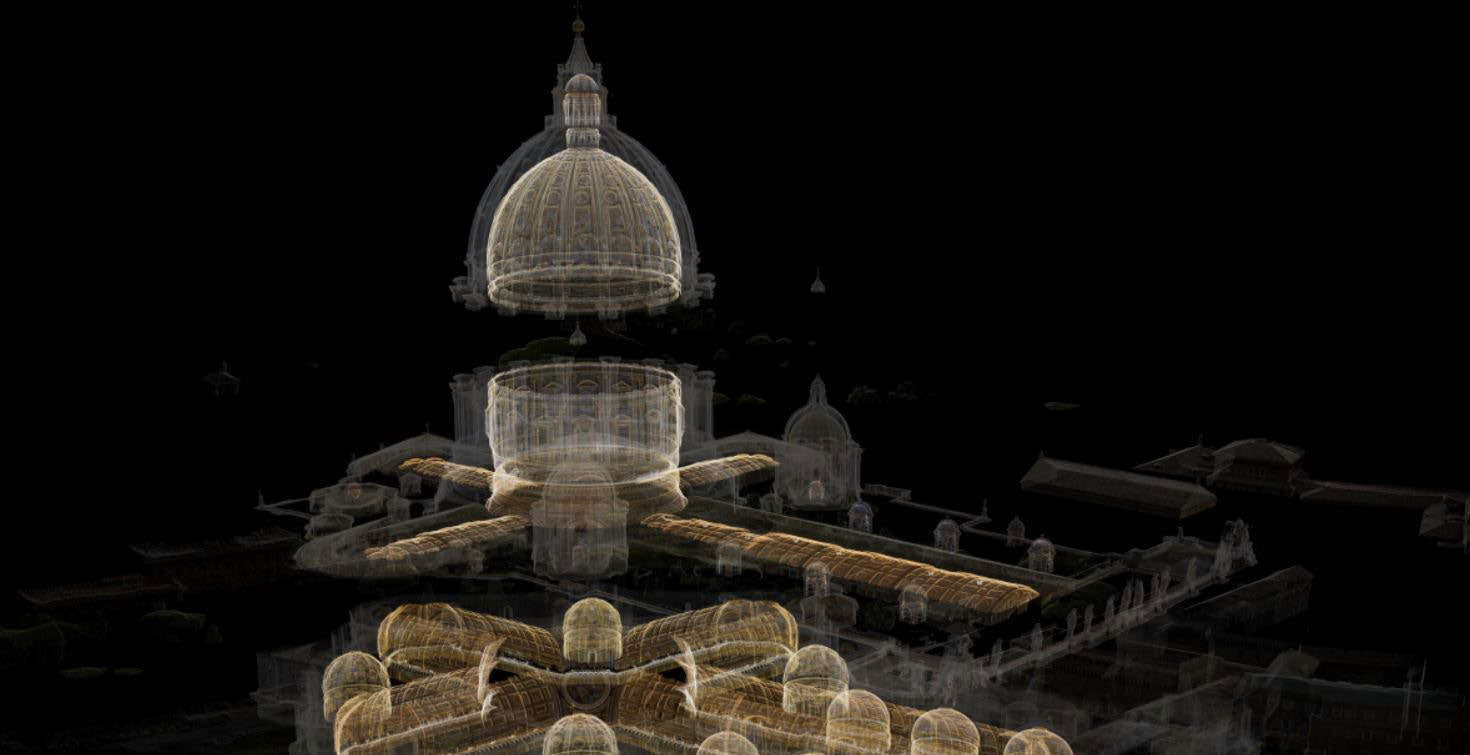 St. Peter's visitable online: the Basilica's digital twin is born with Microsoft and AI