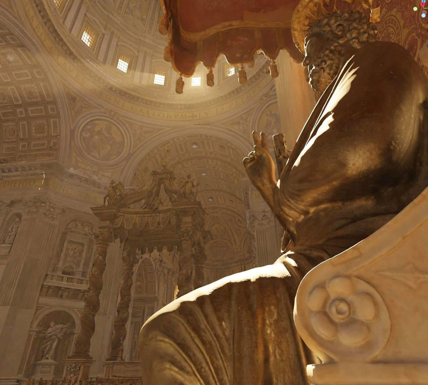 La Basilica di San Pietro ha una sua gemella virtuale La Basilica di San Pietro ha una sua gemella virtuale