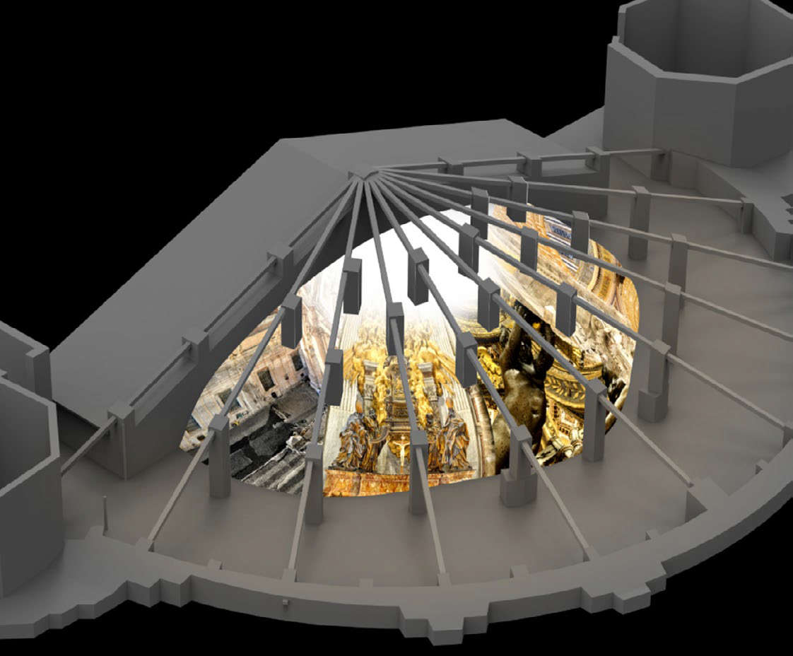 La Basilica di San Pietro ha una sua gemella virtuale La Basilica di San Pietro ha una sua gemella virtuale