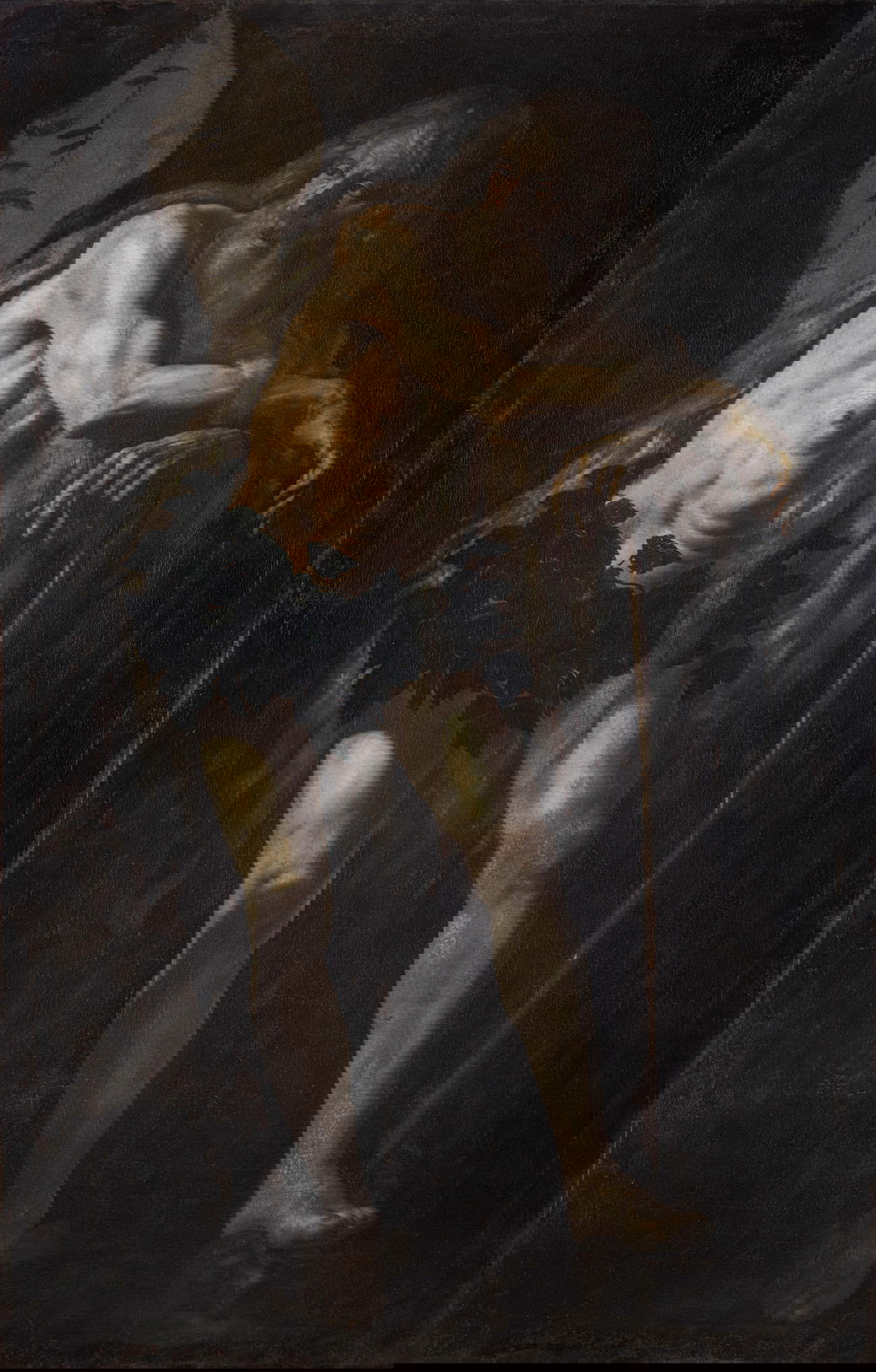 Il Sant'Onofrio di Battistello Caracciolo dopo il restauro. Foto di Mauro Coen