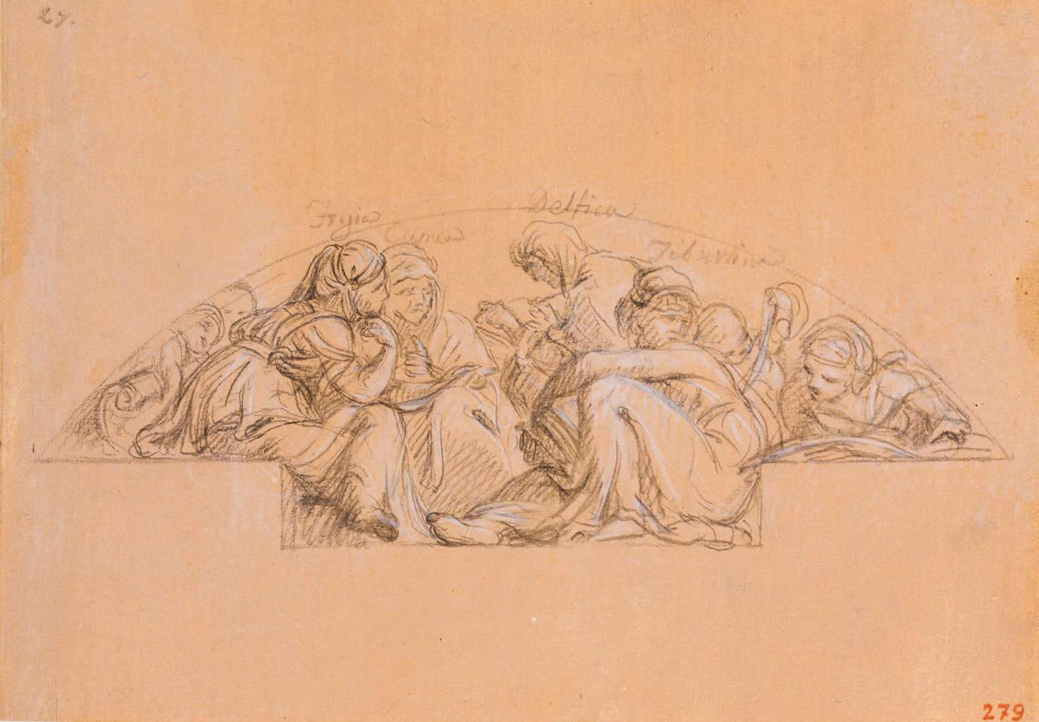 Les dessins de Bernardino et Pietro Nocchi exposés à Lucques, l'élégance du trait néoclassique