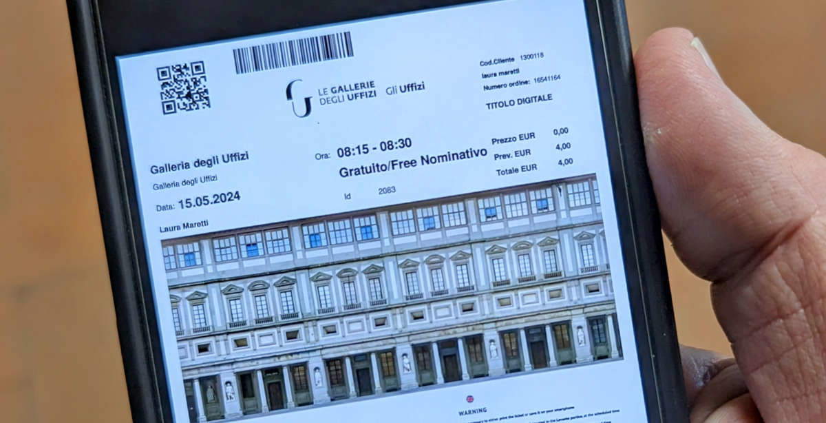 Uffizi introduces electronic ticketing from today