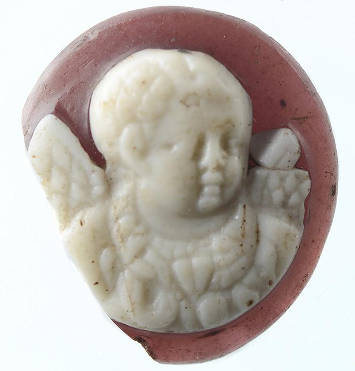 Cameo with head of Cupid, 1st century B.C.-I century A.D. (recovered)