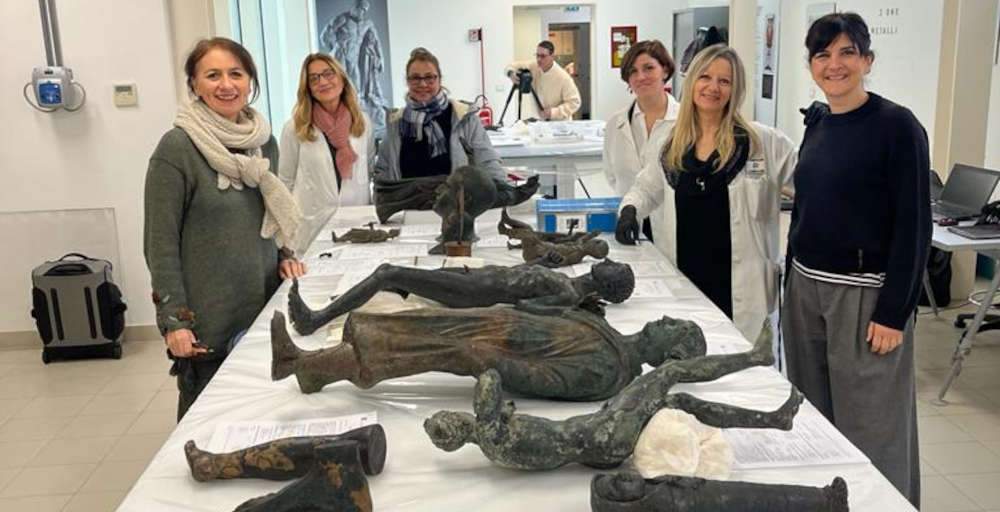 St. Casciano bronzes go on display in Naples, National Archaeological Museum