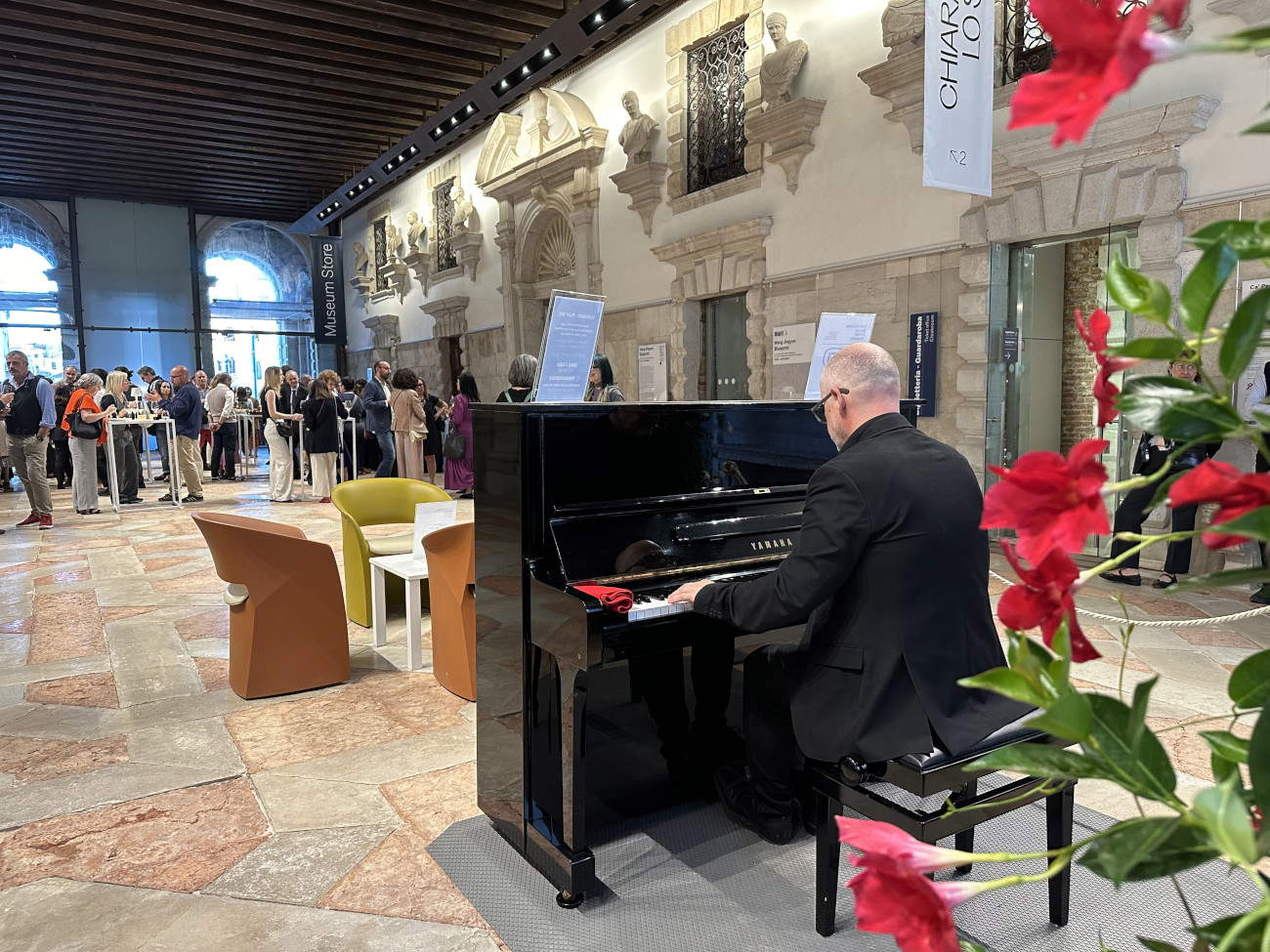 Ca' Pesaro Lounge : apéritifs musicaux à la Galerie internationale d'art moderne de Venise