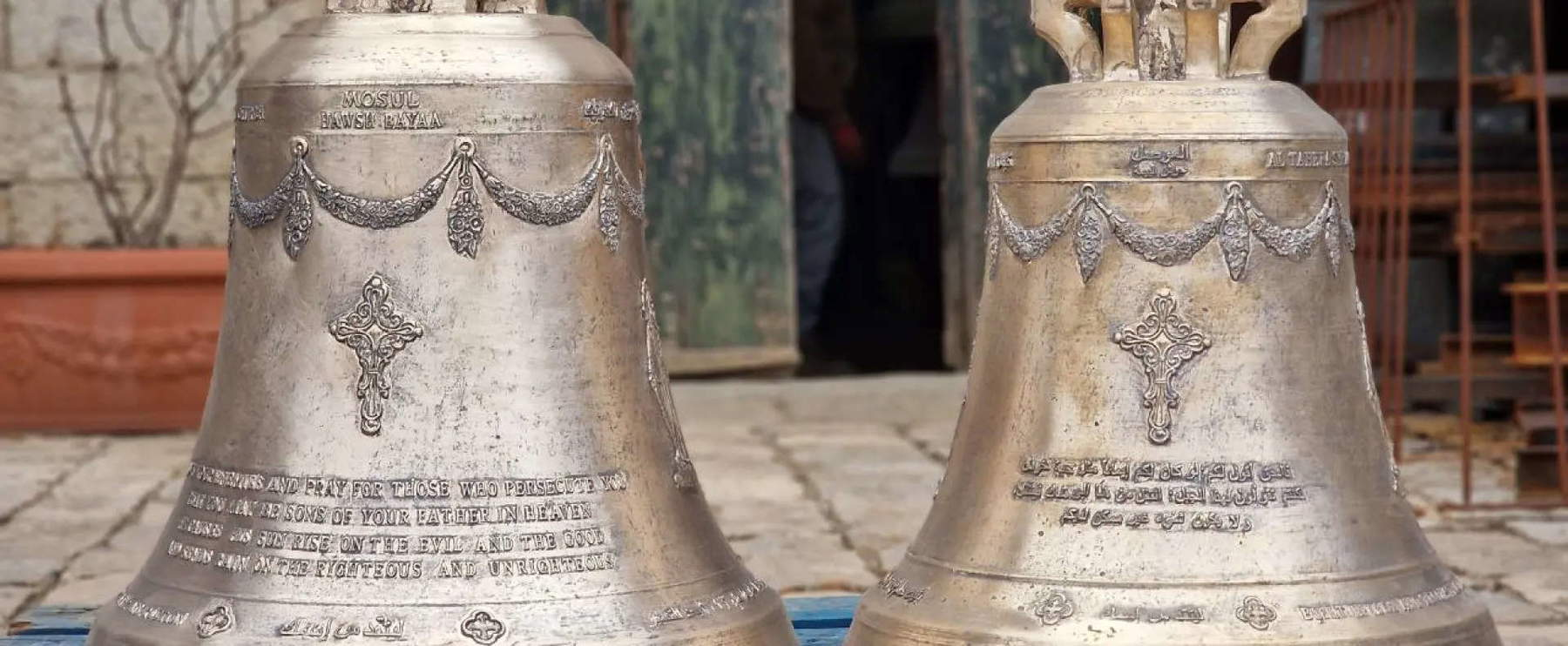 Iraq, sono italiane le campane che tornano a suonare nella chiesa di Mosul