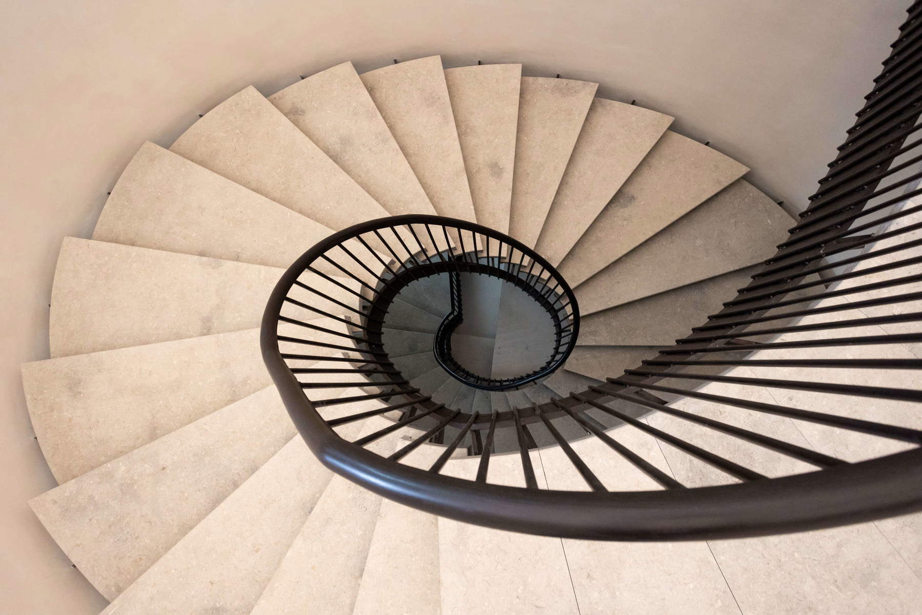 In Venice, here is Carsten Höller's new permanent work: the oval staircase of Palazzo Diedo