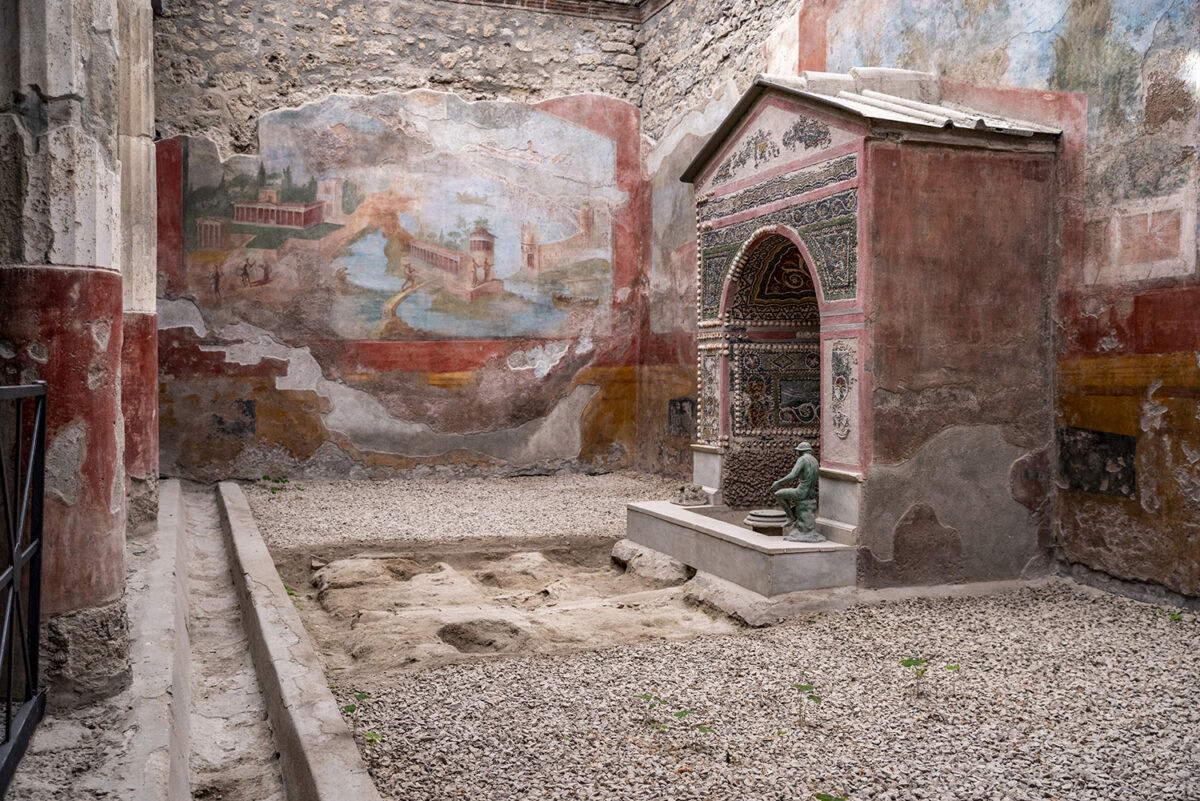 Pompei, riapre la casa della Fontana Piccola e ripartono le visite ai cantieri di scavo e restauro 