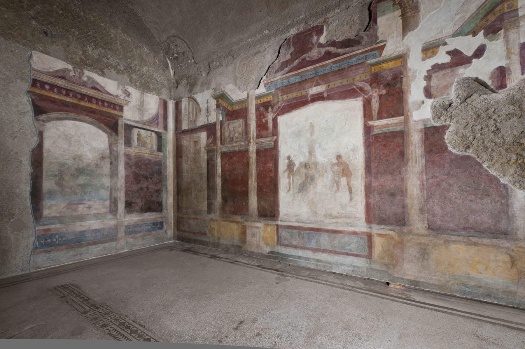 Roma, tras la restauración la Casa de Livia en el Palatino vuelve a la vista