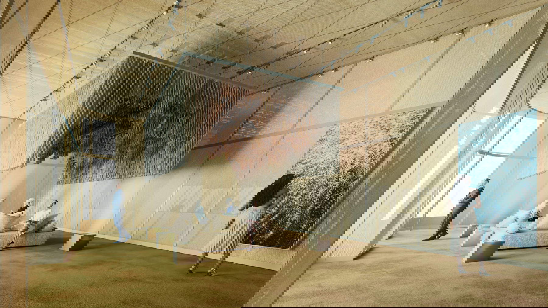 Render de la Casa Italia para los Juegos Olímpicos de París 2024. Galería