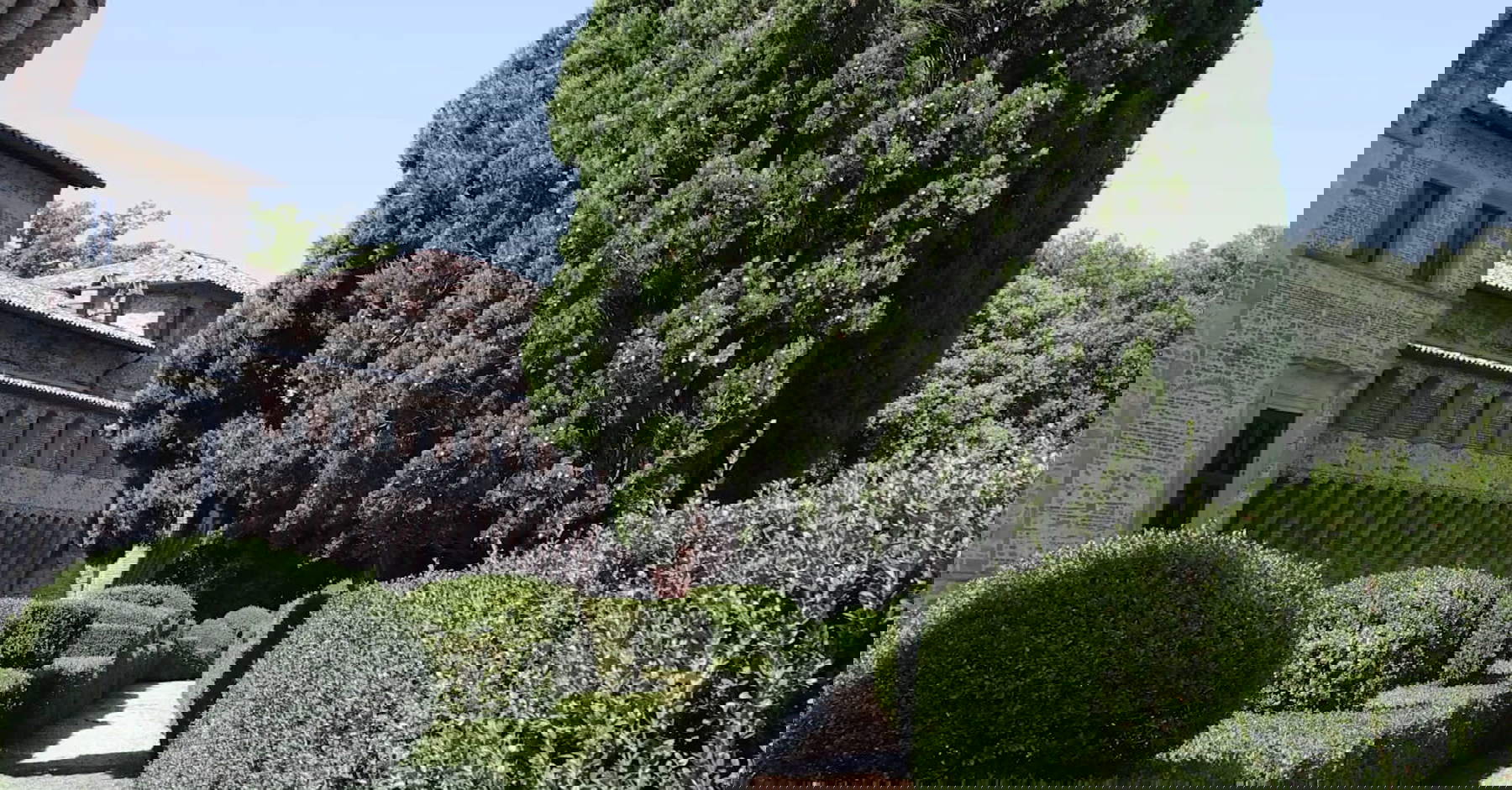 Il labirinto di Schloss Bufalini. Foto: Alessandro Pasquali / Danae Projekt Il labirinto di Schloss Bufalini. Foto: Alessandro Pasquali / Danae Projekt