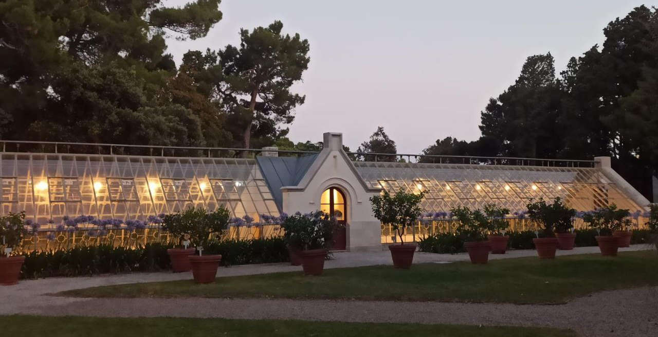 Trieste, Ancient Greenhouses restored at Miramare Park. They will return to their function