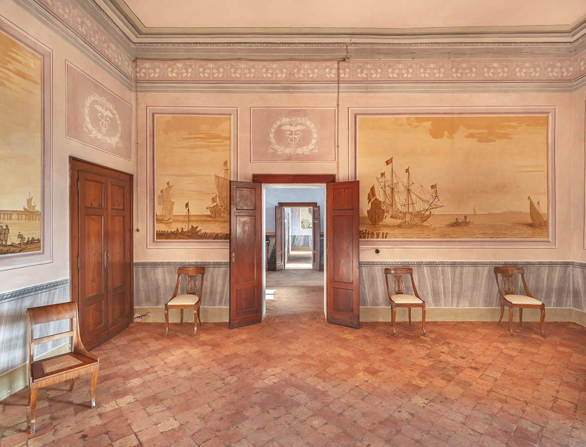 Die neuen Räume von Schloss Catajo. Foto: Filippo Molena