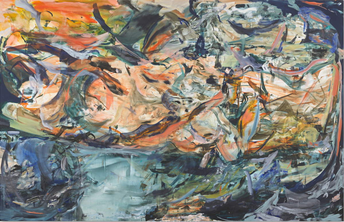 Cecily Brown, Sans titre (Naufrage) (2017 ; huile sur lin) &copy; Cecily Brown. Avec l'aimable autorisation de la Paula Cooper Gallery, New York. Photo de Genevieve Hanson