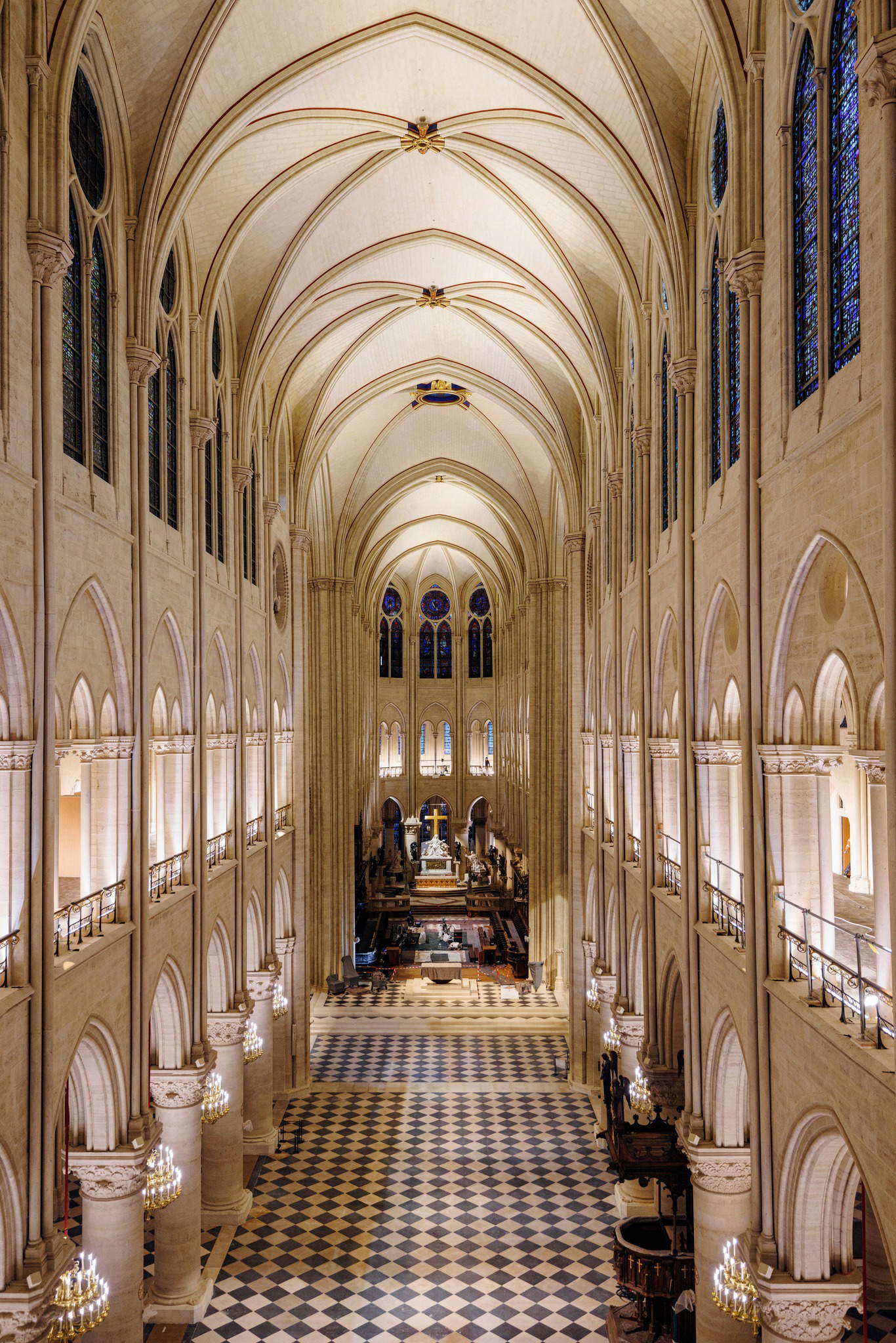 Cerimonia di riapertura di Notre Dame