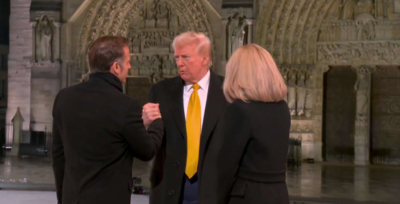 Cerimonia di riapertura di Notre Dame