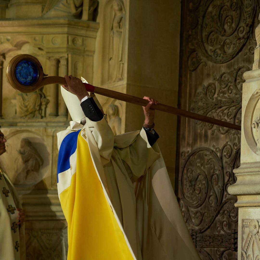 Cerimonia di riapertura di Notre Dame