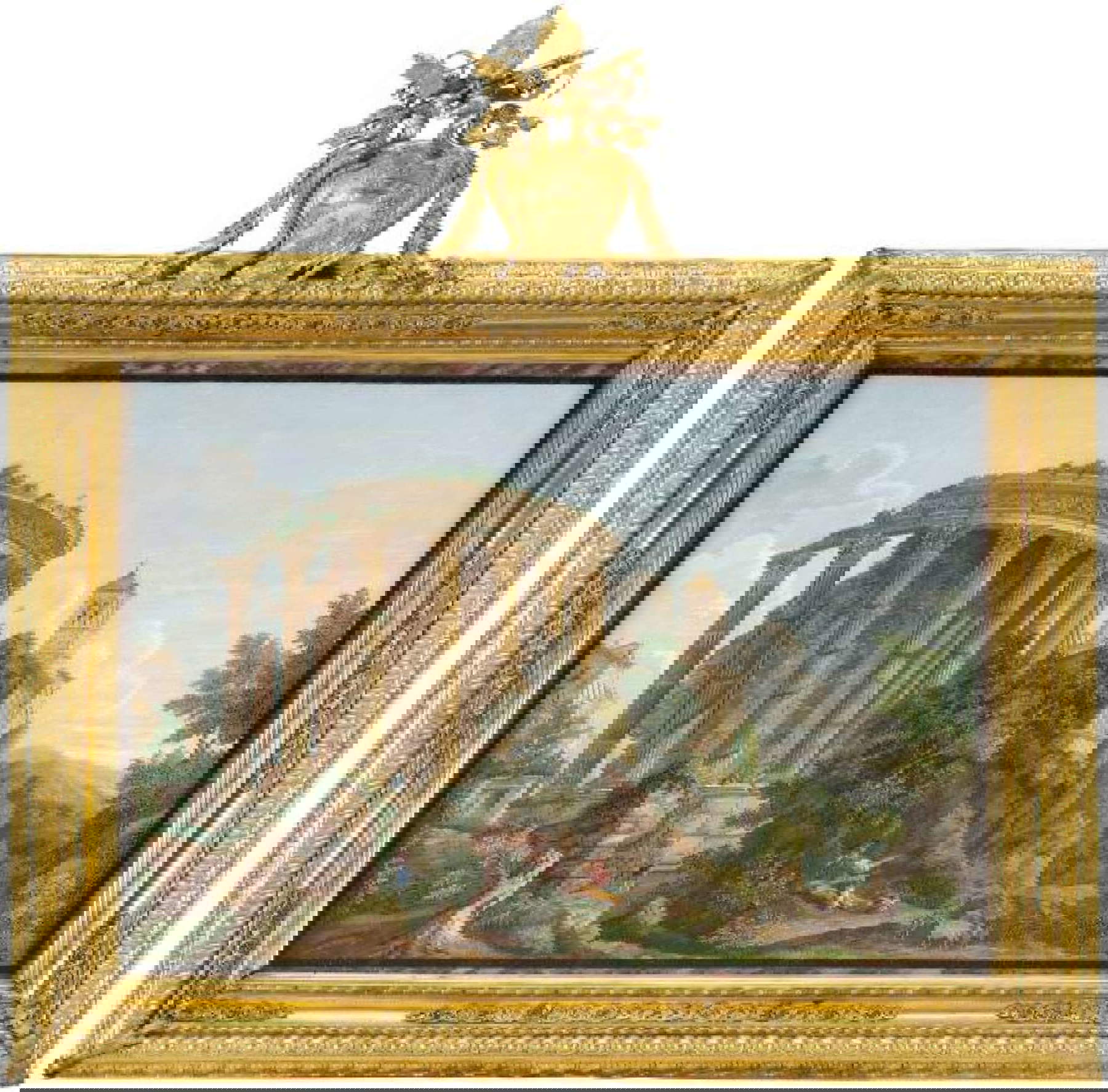 Cesare Aguatti, Micromosaico con una vista de Roma (1774; micromosaico, 47 x 66 cm) Cesare Aguatti, Micromosaico con una vista de Roma (1774; micromosaico, 47 x 66 cm)