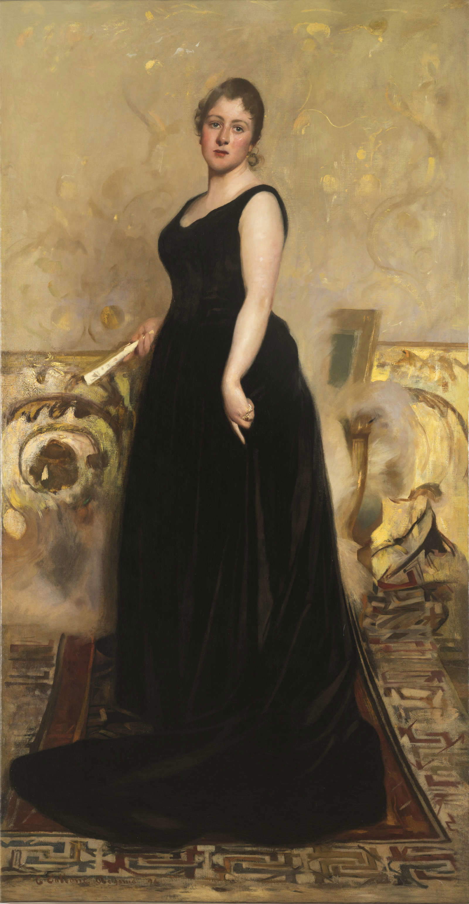 Cesare Tallone, Portrait of a Lady (1894; oil on canvas; Monticelli Brusati, Antica Fratta Collection) Cesare Tallone, Portrait of a Lady (1894; oil on canvas; Monticelli Brusati, Antica Fratta Collection)