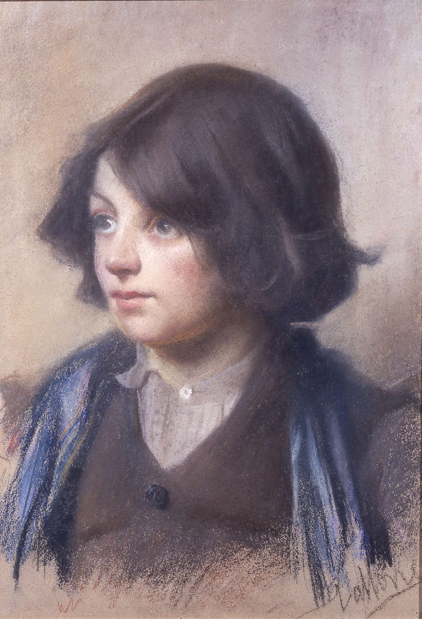 Cesare Tallone, Portrait of Guido Tallone (c. 1902; oil on canvas; Private collection). Courtesy of Quaderia dell'Ottocento, Milan, Italy. Cesare Tallone, Portrait of Guido Tallone (c. 1902; oil on canvas; Private collection). Courtesy of Quaderia dell'Ottocento, Milan, Italy.