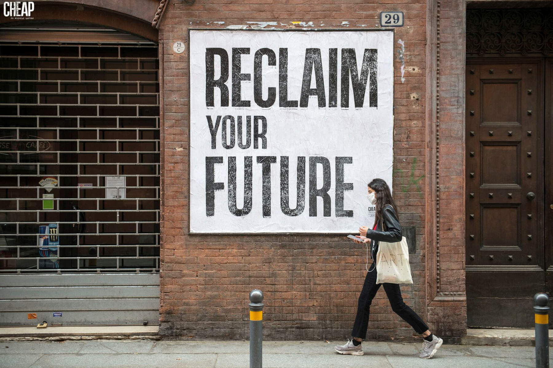 CHEAP, RECLAIM YOUR FUTURE, 2020. Foto: Michele Lapini CHEAP, RECLAIM YOUR FUTURE, 2020. Foto: Michele Lapini
