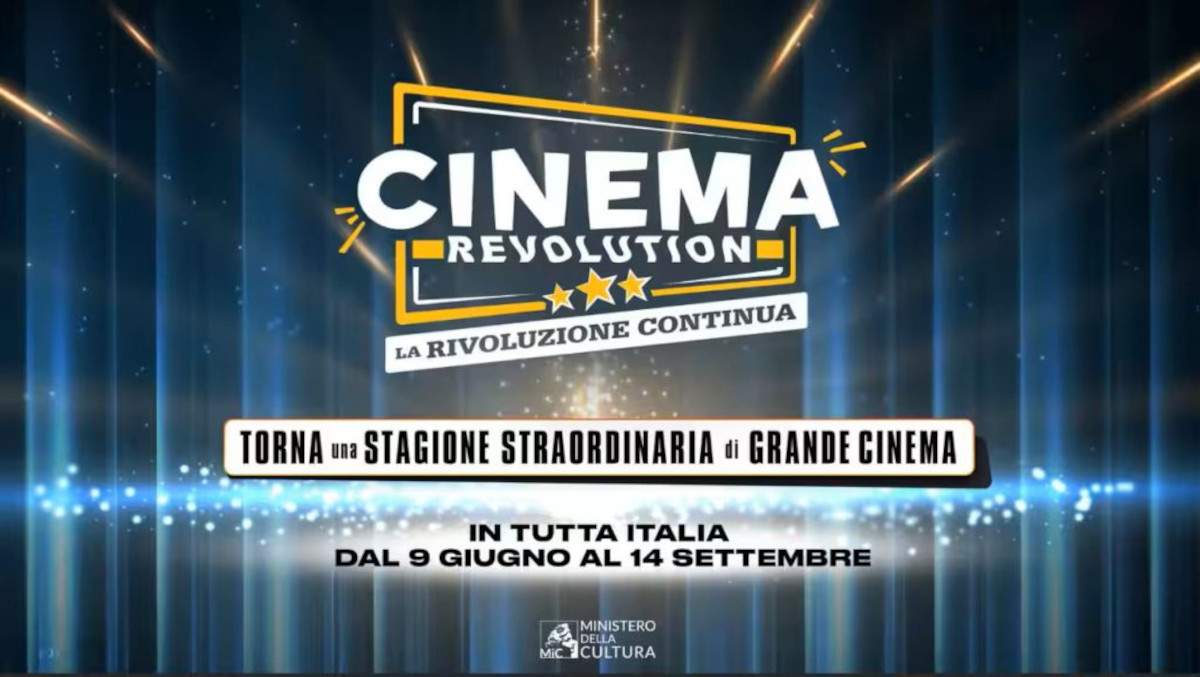 Da giugno a settembre torna Cinema Revolution: film italiani ed europei a 3,50 euro