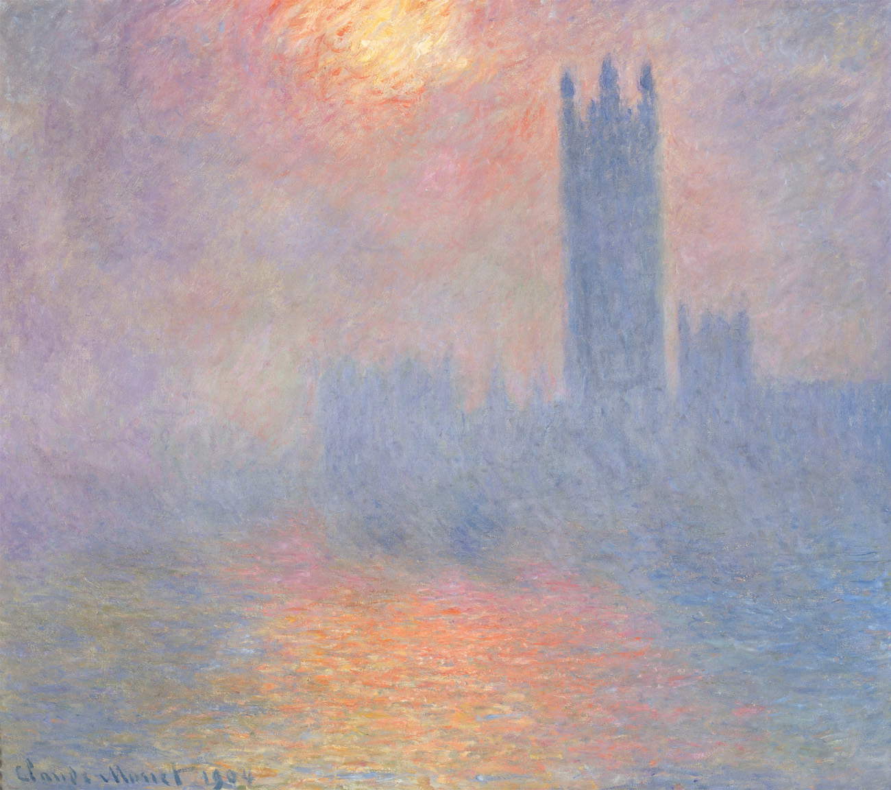 La serie de vistas del Támesis de Claude Monet reunida por primera vez en una exposición en el Reino Unido