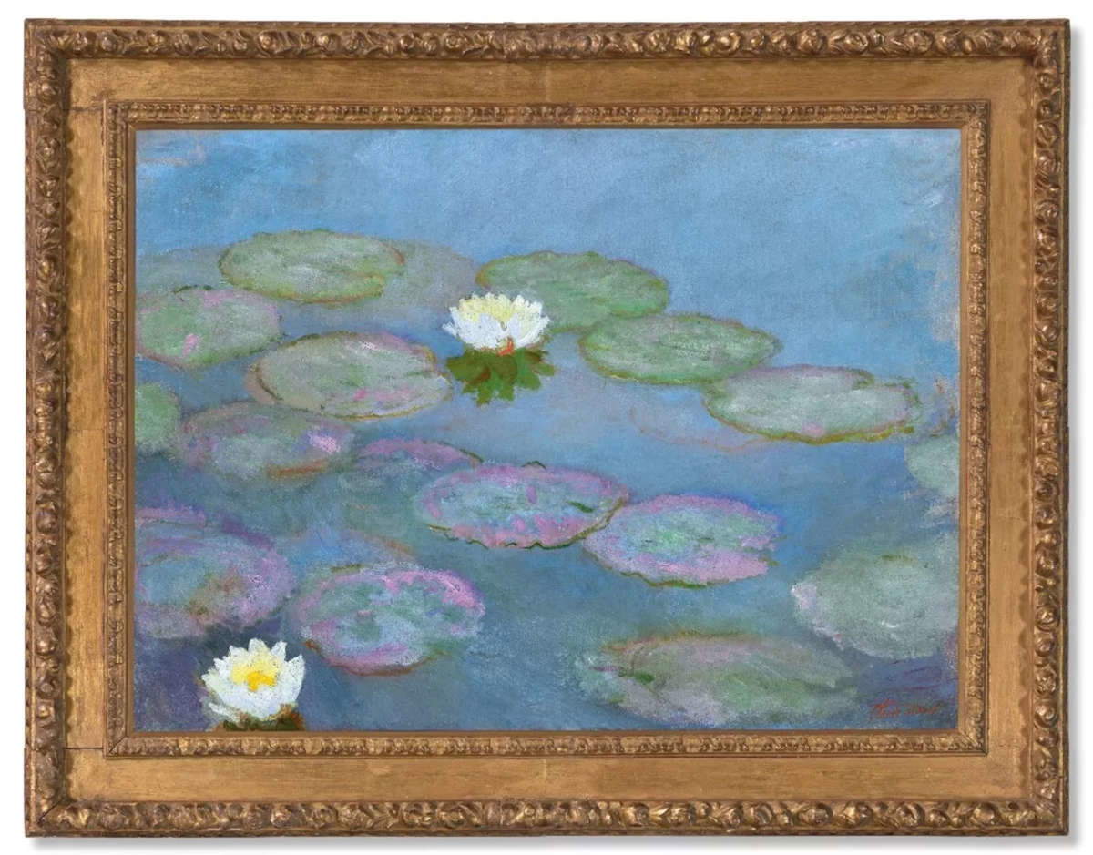 Un précieux tableau de la série des Nymphéas de Monet est mis aux enchères chez Christie's.