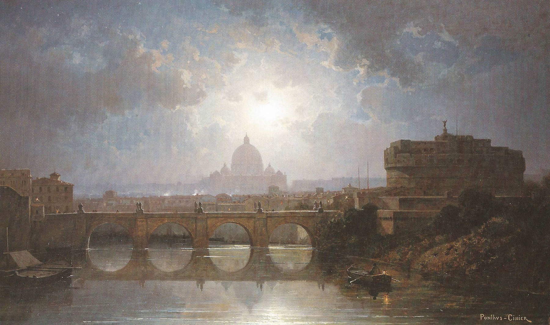 Vistas de Roma de los siglos XVII al XIX expuestas en la Galería Paolo Antonacci