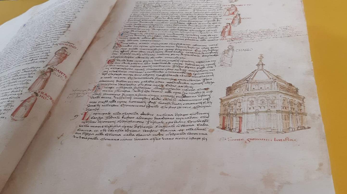 Florence, Rustici Codex goes to Palazzo Vecchio: shows what early Renaissance Florence was like 