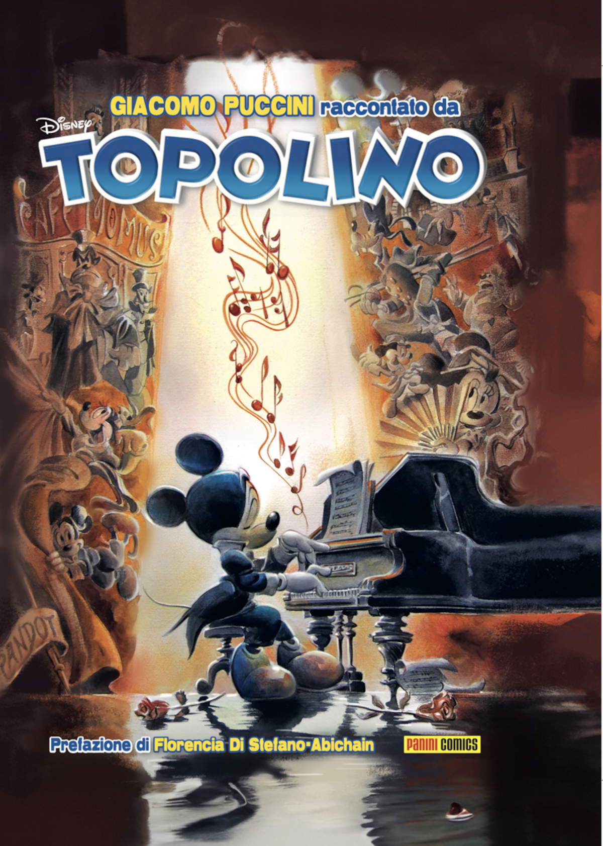The cover of the Topolibro dedicated to Giacomo Puccini